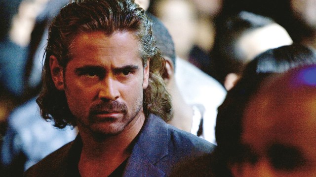 Colin Farrell er i følge nettstedet Deadline i samtaler om en rolle i sesong to av «True Detective». Her i et promobilde for filmen «Miami Vice». (Foto: United International Pictures)