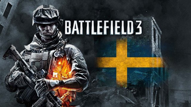 Svenske <em>Battlefield 3</em> tar opp kampen med verdens største underholdningsfranchise; <em>Call of Duty</em>-serien. (Montasje: NRK - Foto: EA)