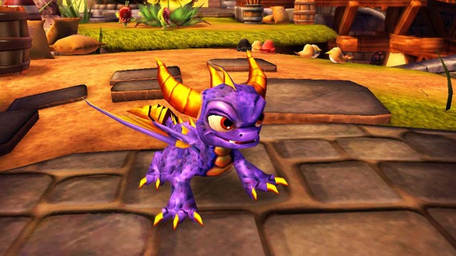 Den lilla dragen Spyro har fått selskap av en hel rekke nye dyr i <em>Skylanders: Spyro's Adventure</em>. (Foto: Activision)