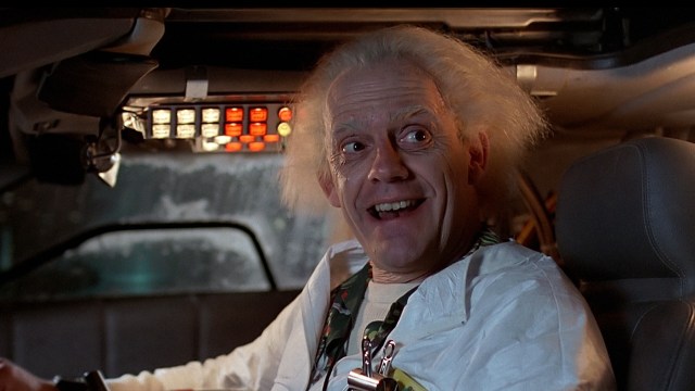 Dr. Emmet Brown fra Back to the Future er en av skrullingene på ukas Topp 5-liste. (Foto: Universal)