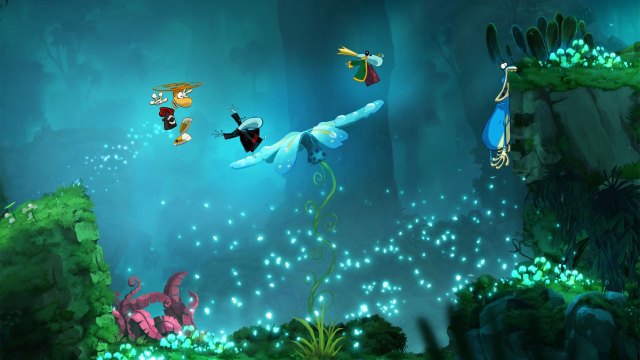 Grafikken i Rayman: Origins er nydelig. (Foto: Ubisoft).