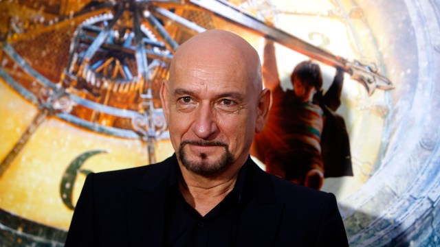 Sir Ben Kingsley på premieren av Hugo i New York (Foto: Scanpix).