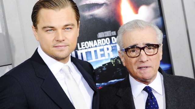 DiCaprio og Scorsese under premieren på 'Shutter Island' i februar 2012. (Ap Photo/Peter Kramer)
