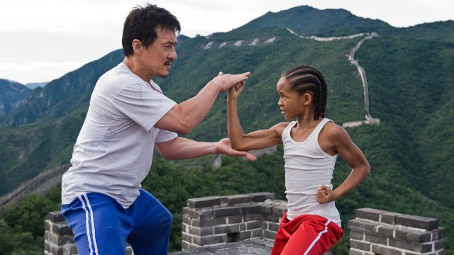 Jackie Chan – og Jaden Smith – i deiras førre storfilm, Karate Kid (Foto: The Walt Disney Company Nordic).