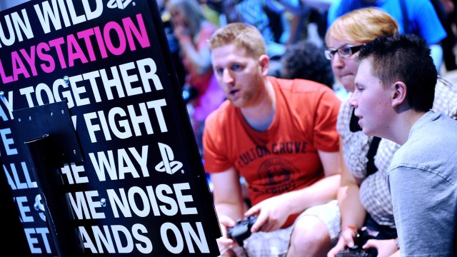 Arrangørene bak den nye spillmessen Spillexpo peker på GamesCom i Tyskland som et vellykket arrangement de ønsker å gjenskape i Norge. Bildet er er tatt på den tyske messen i august 2011. (Foto: Scanpix / Afp Photo / Patrik Stollarz)