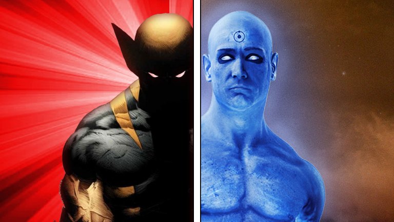 Dr. Manhattan versus Wolverine