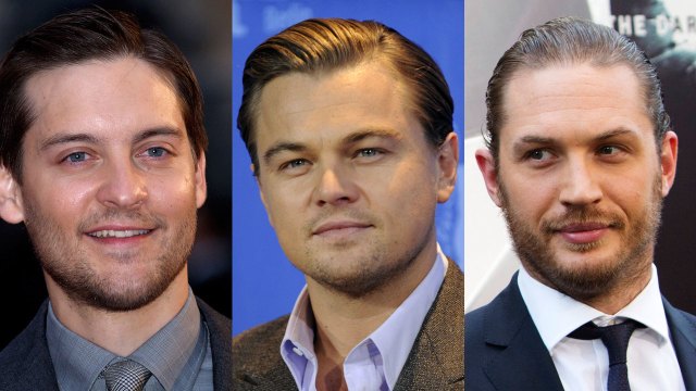 Tobey Maguire, Leonardo DiCaprio og Tom Hardy skal lage film sammen (Foto: Scanpix/Montasje: NRK).