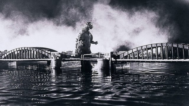 Godzilla slik den originalt så ut i 1954. (Foto: Toho).