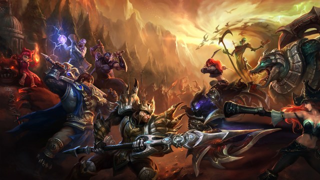 Konseptkunst fra spillet «League of Legends». (Foto: Riot Games)