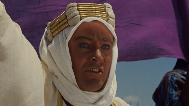 Peter O'Toole i hovedrollen i Lawrence of Arabia (Foto: Sony Pictures Home Entertainment).