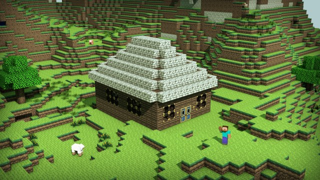 «Minecraft» plasserer spillere i en firkantet åpen spillverden uten konkrete mål, men med verktøy til å forme omgivelsene. (Foto: Mojang)