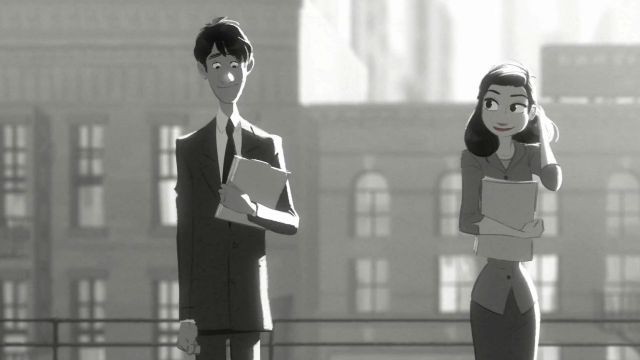 Paperman. (Foto: Disney Animation).