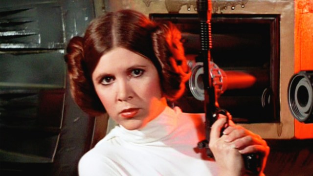 Carrie Fisher ble ikonisk for sin rolle som Prinsesse Leia. (Foto: SF Norge)