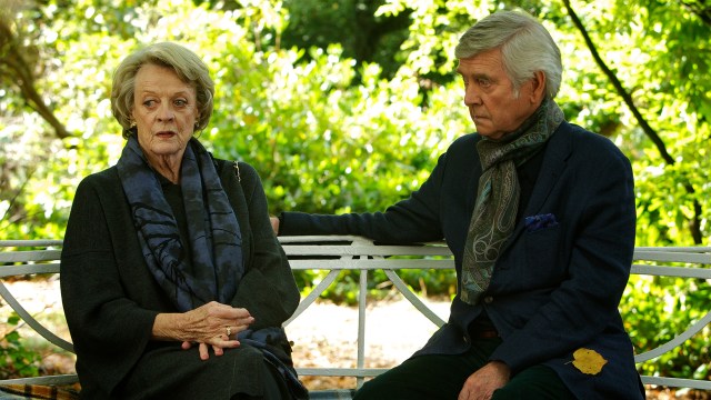 Forholdet mellom Maggie Smith og Tom Courtenay står alene for mange av «Kvartettens» høydepunkter. (Foto: SF Norge AS)