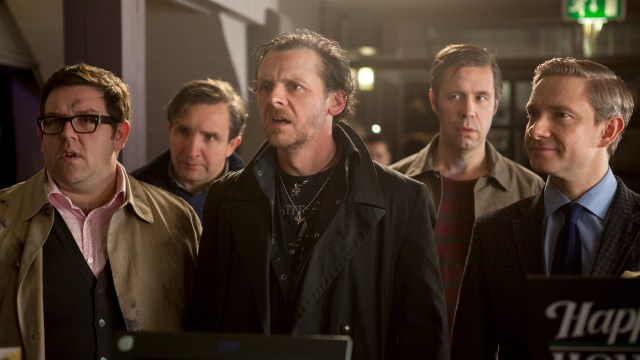 Omtrent så skuffa såg Filmpolitiet ut då han fant ut at «The World's End» ikkje kjem på kino. (Foto: United International Pictures)