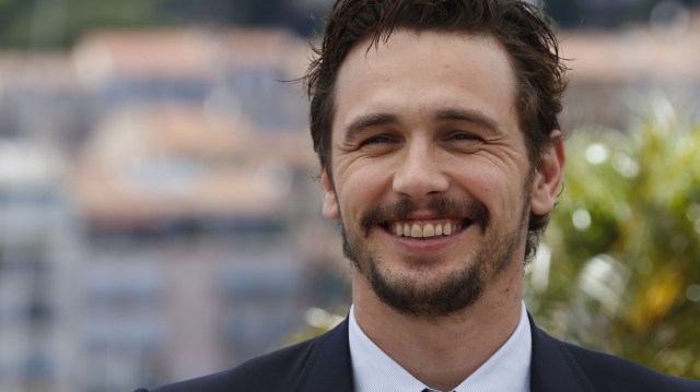 James Franco har éin fot på den raude løparen i Cannes, og éin fot i den uavhengige filmbransjen. (Foto: AFP Photo/Valery Hache)