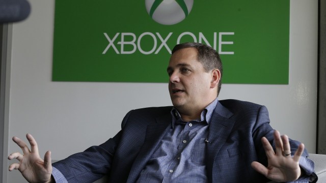 Xbox-produktsjef Marc Whitten. (Foto: Ap Photo/Ted S. Warren)