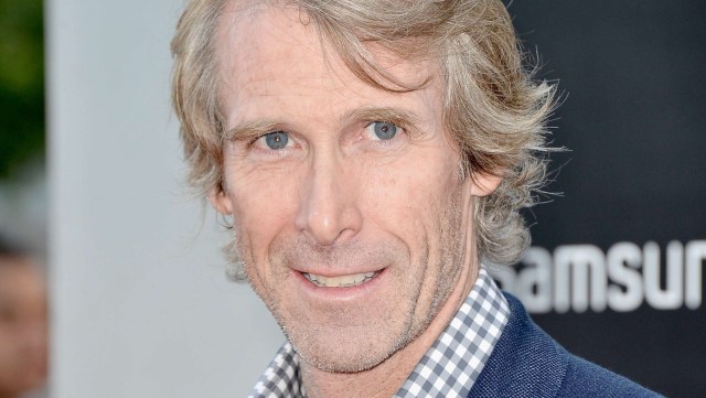 Michael Bay augnar tungtvannsaksjonen. (Foto: Frazer Harrison/Getty Images/AFP)