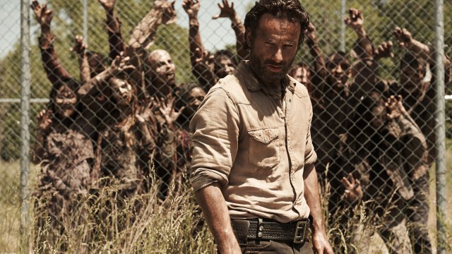 Andrew Lincoln som Rick Grimes i The Walking Dead. (Foto: AMC, FOX Norge).