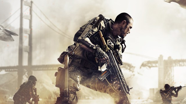 Fremtidsteknologi som droner er et sentralt element i «Call of Duty: Advanced Warfare». (Promofoto: Activision / Sledgehammer Games)
