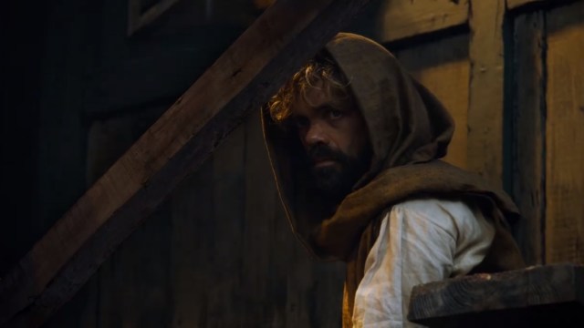 Tyrion Lannister, spilt av Peter Dinklage, i traileren for den femte sesongen av Game of Thrones. (Foto: HBO).