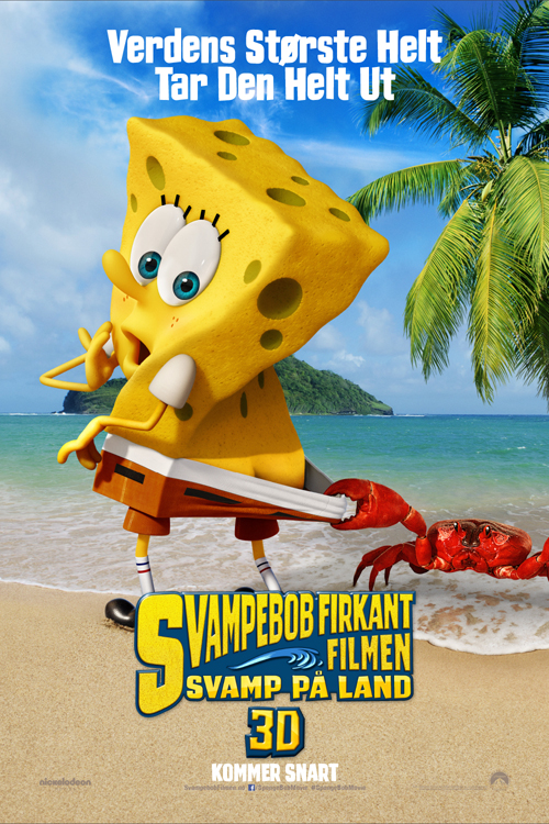 SvampeBob Firkant Filmen – Svamp på land