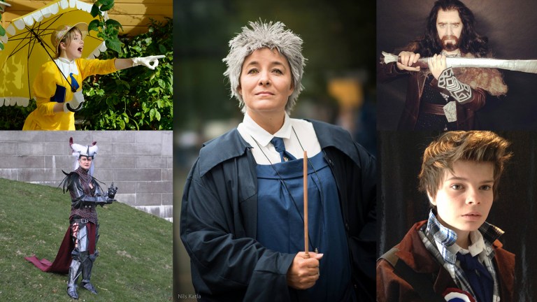 Se deltakerne i Filmpolitiets cosplaykonkurranse