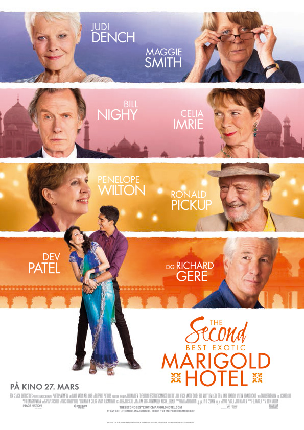The Second Best Exotic Marigold Hotel