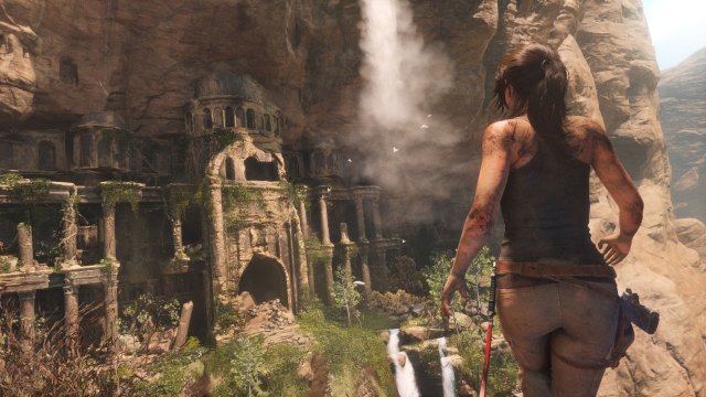 Vi drar en rask tur innom Syria, før turen går til et snøkledd Sibir i Rise of the Tomb Raider. (foto: Square Enix)..