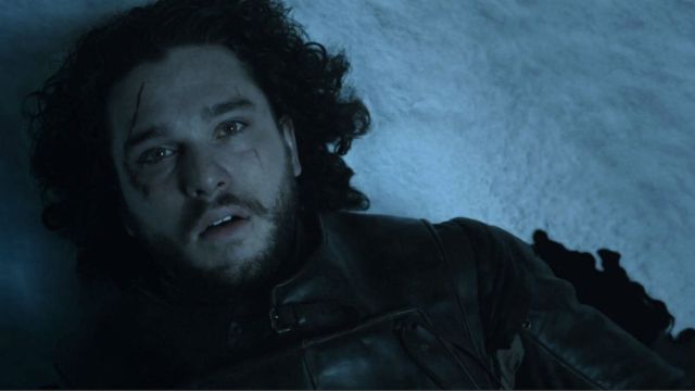 Slik så vi Jon i slutten av sesong 5 av Game of Thrones. (Foto: HBO).