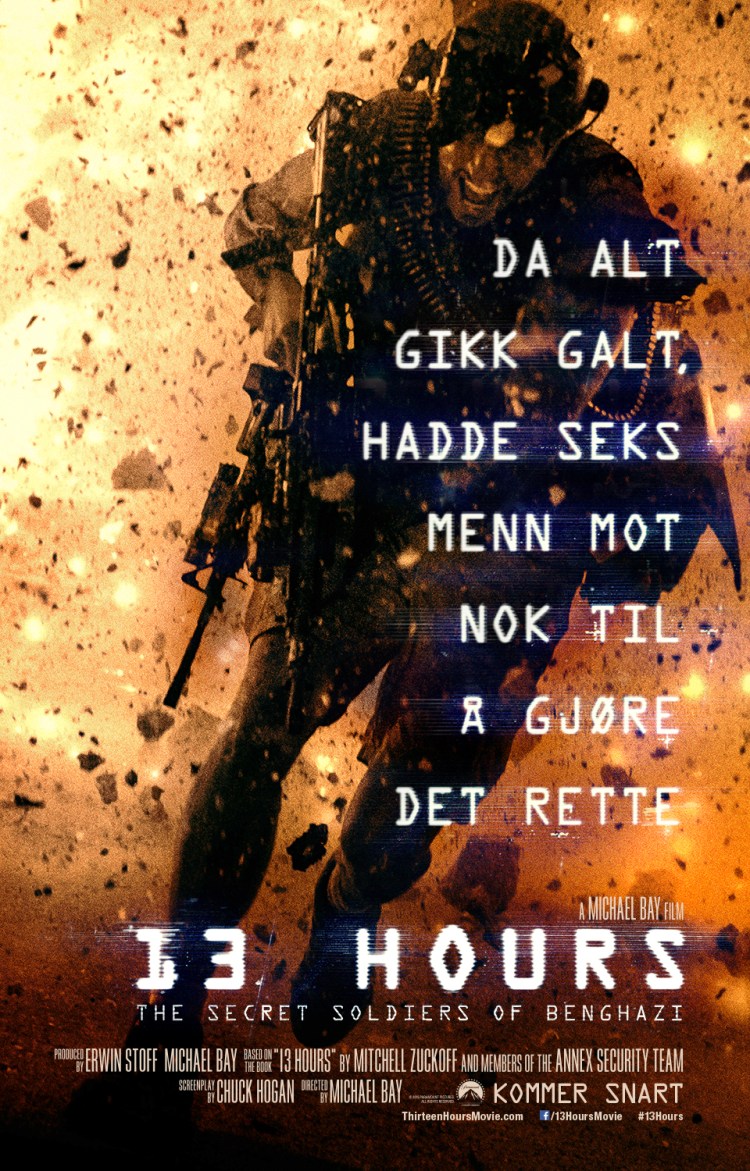 13 hours: The Secret Soldiers of Benghazi