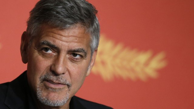 George Clooney på filmfestivalen i Cannes i forbindelse med filmen 