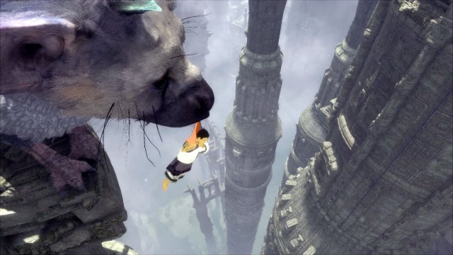 Trico og en navnløs gutt er heltene i The Last Guardian. (Foto: Sony Computer Entertainment).