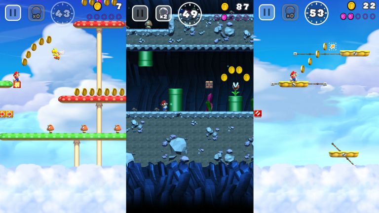 Super Mario sjarmerer på mobil også