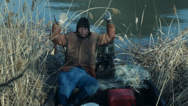 Nam Chu-Wool (Seung-bum Ryoo) havner i trøbbel når båten får motorstopp. (Foto: Fidalgo)