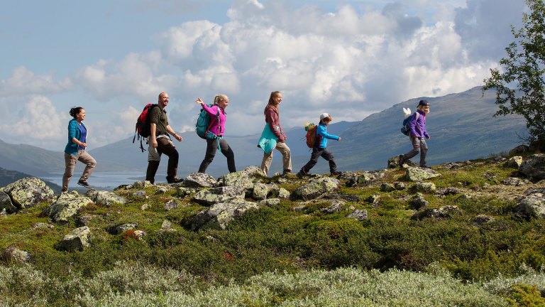 Fjelleventyr som går rundt spenningstoppene