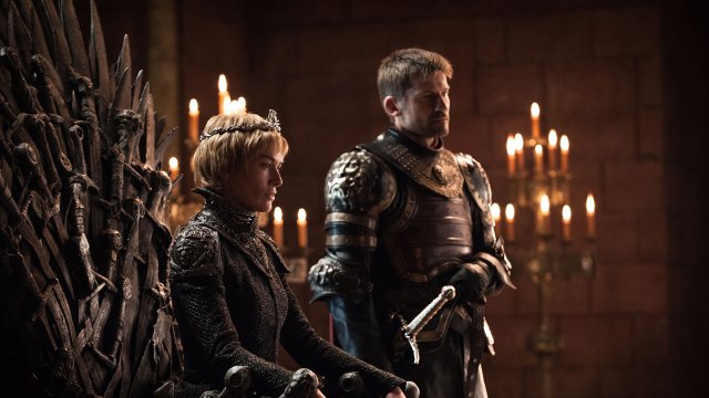 Cersei Lannister (Lena Headey) og broren Jaime Lannister (Nikolaj Coster-Waldau) i sesong 7 av Game of Thrones. (Foto: HBO Nordic)
