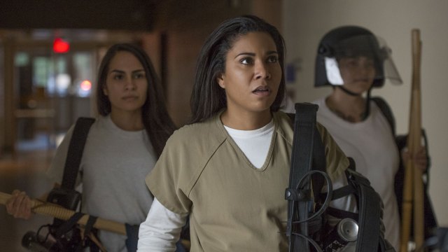 Maria Ruiz (Jessica Pimentel) har en av de toneangivende rollene i sesong 5 av Orange Is the New Black. (Foto: Netflix)