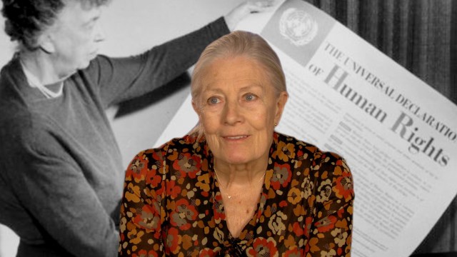 Skuespilleren og forkjemperen Vanessa Redgrave er både foran og bak kamera i sin egen film, 