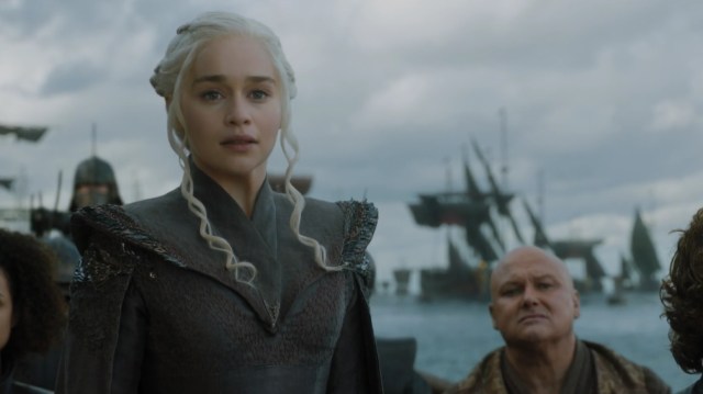 Daenerys Targaryen kommer endelig hjem til slottet Dragonstone når sesong 7 av Game of Thrones er i gang.
 Foto: HBO