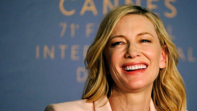 Cate Blanchett er leder for juryen som skal dele ut årets Gullpalme i Cannes. (Foto: REUTERS/Regis Duvignau)