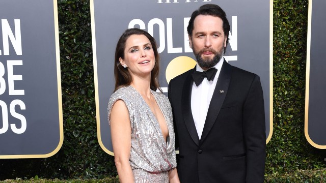 Keri Russell og Matthew Rhys spiller hovedrollene i The Americans, som vant Golden Globe for beste dramaserie.  (Foto: Valerie Macon, NTBScanpix)