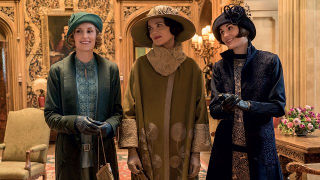 Kostymene er like vakre og detaljerte som alltid i filmen Downton Abbey. (Foto: United International Pictures).