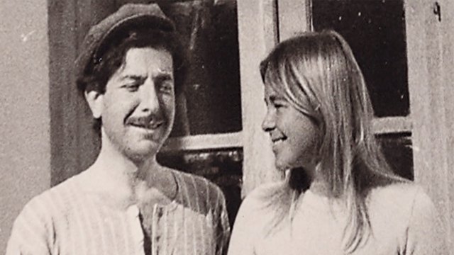 Leonard Cohen og Marianne Ihlen på den greske øya Hydra en gang på 60-tallet. (Foto: Aviva Layton, Selmer Media)