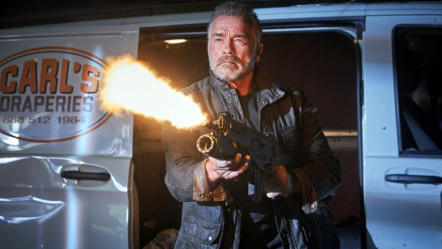 Arnold Schwarzenegger spiller nok en gang en av sine mest kjente figurer i «Terminator: Dark Fate». (Foto: 20th Century Fox)
