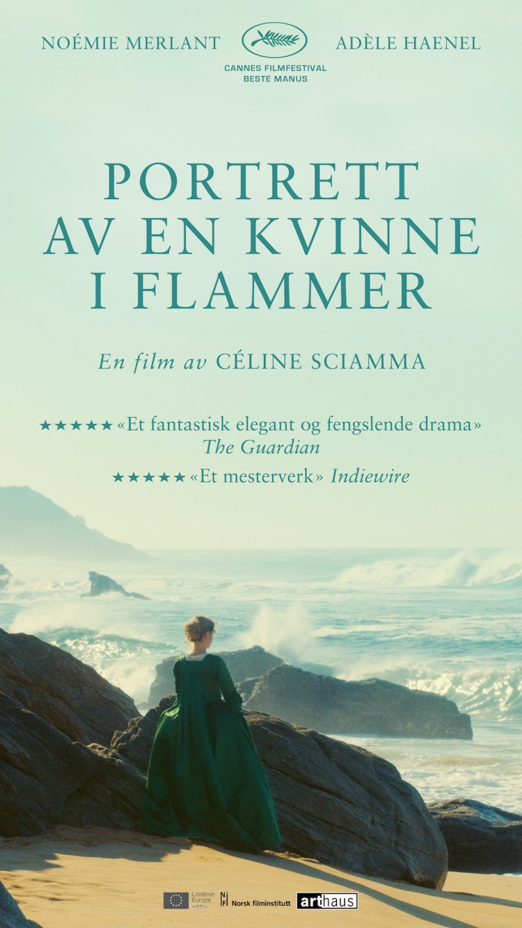 Portrett av en kvinne i flammer