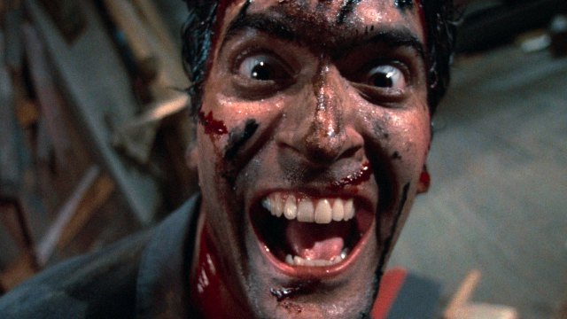 «The Evil Dead»-filmene med Bruce Campbell byr på noen av filmhistoriens grusomste hyttescener. (Foto: Studiocanal)