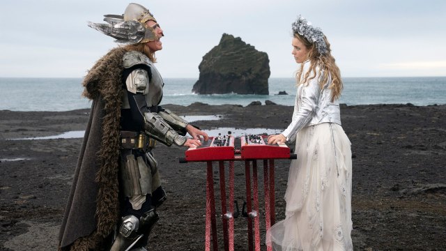 ISLANDSK DUO: Will Ferrell og Rachel McAdams spiller duoen Fire Saga i Eurovision Song Contest: The Story of Fire Saga. Foto: Netflix.