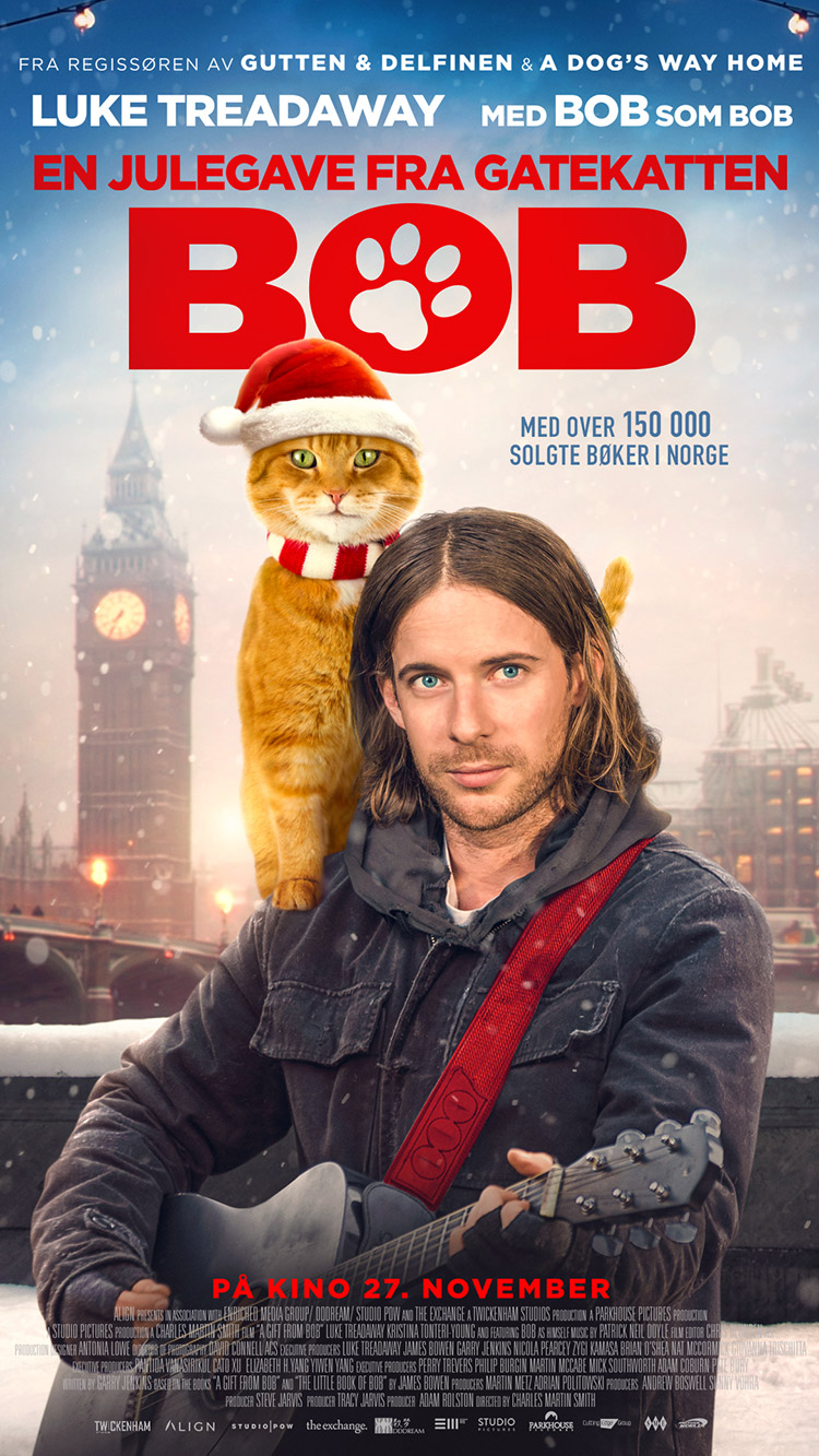 En julegave fra gatekatten Bob