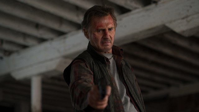 TREFFSIKKER TYPE: Liam Neeson kanaliserer sin indre Clint Eastwood i rollen som den pensjonerte spesialsoldaten Jim Hanson. FOTO: SF Studios